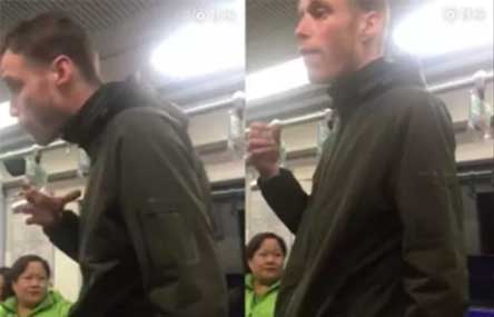 Calls for Deportation After Expat Smokes on China Subway