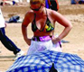 Foreign Woman Caught Sunbathing Topless in Qingdao