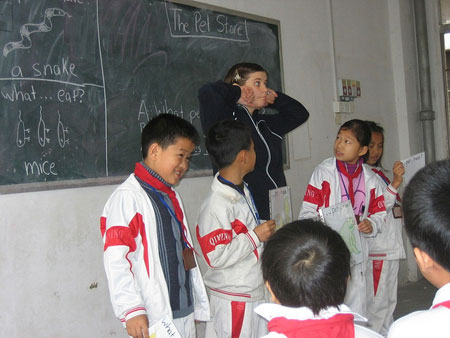 Foreign teachers in China