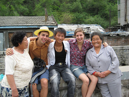 Making friends in China