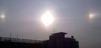Three Suns Appear Over Shanghai’s Skies 