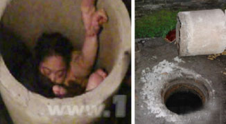 Drunk Woman Found in Well…Going to the Toilet?
