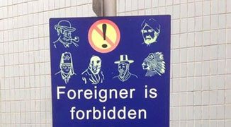 China’s Most Racist Sign Does Social Media Comeback Tour