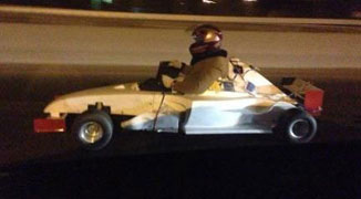 Man Found Driving Go-Kart on Beijing’s Fourth Ring Road