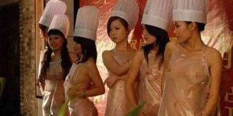Naked Restaurant Opening Attracts Criticism from Netizens