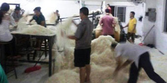 Factory Closed Down after Secret Footage Shows Workers Stomping on Noodles with Bare Feet