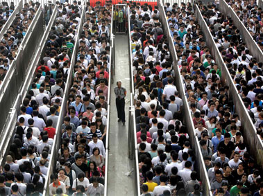 Inside the Sardine Can: Surviving Rush Hour in China