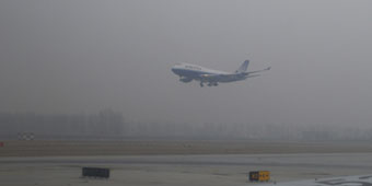 China Eastern Flight Left Hanging in Smog Above Beijing Airport