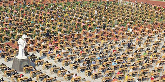 China’s Cheating Saga: Shanxi School Monitors Exams with Outdoor Telescopes, HD Cameras, Ladders