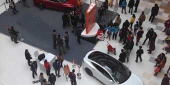 Unsupervised 5-Year-Old Drives Tesla into Baby in Beijing Mall  
