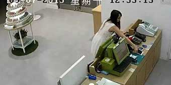 Serial Shoplifter “The Woman in White” Caught on Tape in Shanghai