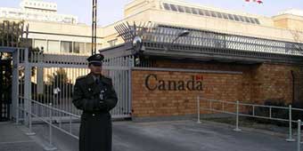 Canadian Embassy Closes for 3 Days during Beijing Red Alert