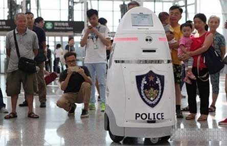 Taser-Weilding Robo Cops Deployed for Beijing Crowd Control 