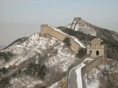 China in winter, Great Wall in winter