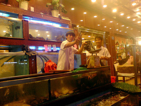  Fresh fish market in Shenzhen