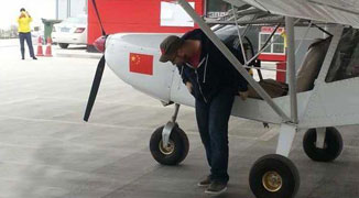 Foreign Pilot Drives Plane into Petrol Station to Fill Up