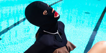 Facekini Made Famous by Chinese Aunties Hits Western Fashion Magazines 