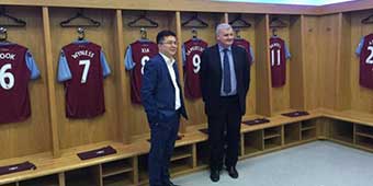 Chinese Millionaire Tony Xia Purchases UK’s Aston Villa Club Team 